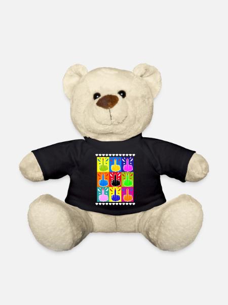 Doigt d’honneur Pop couleur Tie Dye Cool - Nounours - noir