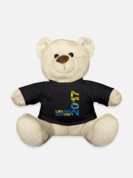 2017 Limited Edition Geburtstag Geschenk Deko - Teddy - Schwarz