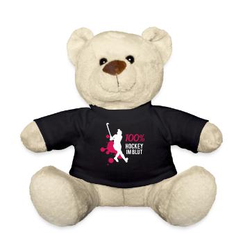 Eishockey DNA - Leidenschaft pur - Teddy - Schwarz - Vorne