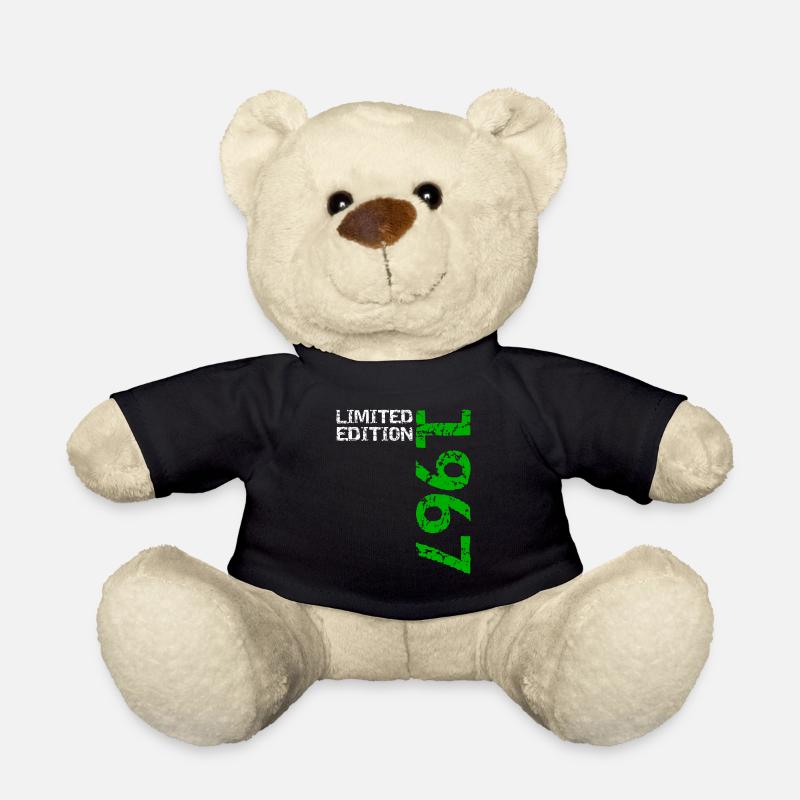 1967 Limited Edition Geburtstag Geschenk Frau Mann - Teddy - Schwarz