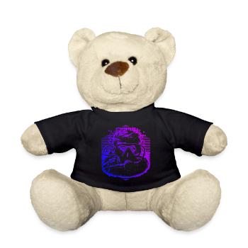 Free Dive Scuba Diving Diving Ladies Scuba Diving - Teddy Bear - black - Front