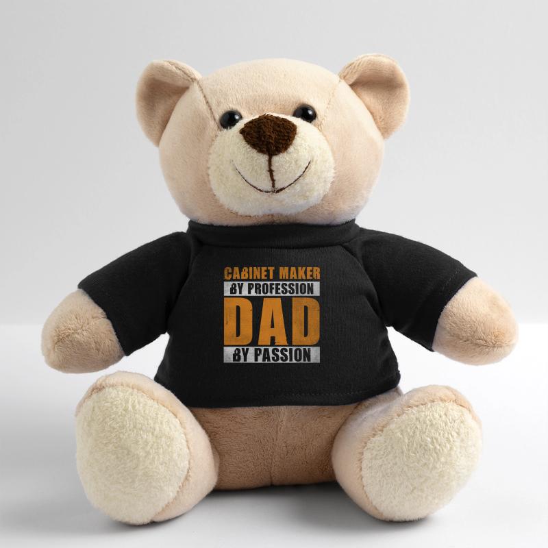 Dad By Passion Profession Cabinet Maker Teddy Bear
