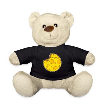 Kreis Käse rund - Teddy - Schwarz - Vorne