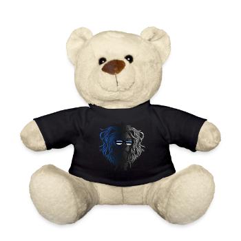 Estonia - Teddy Bear - black - Front