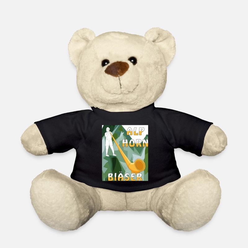 ALPHORN BLÄSER - Teddy - Schwarz