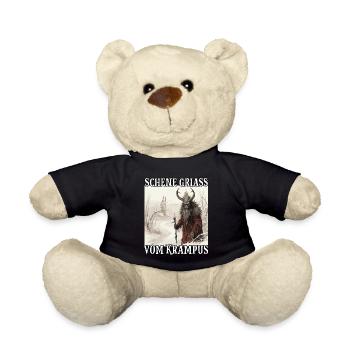 Krampus T Père Noël démoniaque Kramperl Masque de - Nounours - noir - Devant