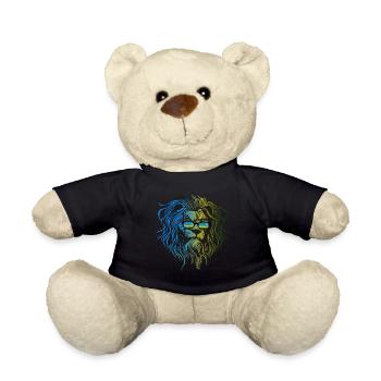 Rwanda - Teddy Bear - black - Front