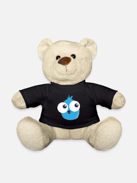 all tonight Eule - Teddy - Schwarz