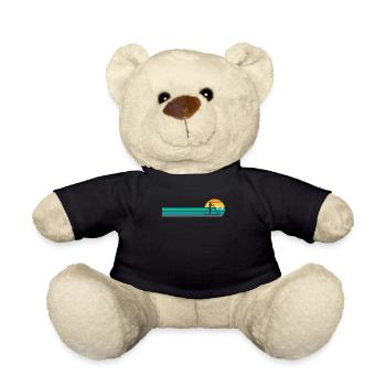Stand up vintage stand up rider et paddler de planche - Nounours - noir - Devant