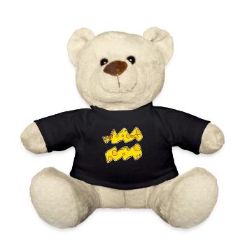Sternzeichen Wassermann Symbol - Teddy - Schwarz - Vorne