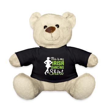 Irischer Tanz Irisches Tanzen - Teddy - Schwarz - Vorne