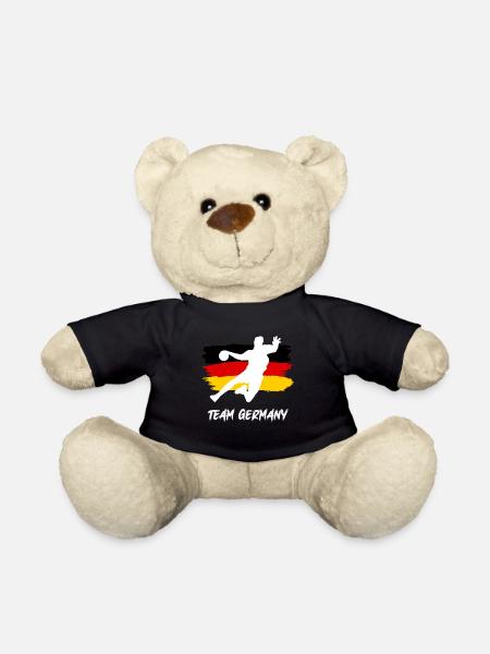 Handball Team Germany - Teddy Bear - black