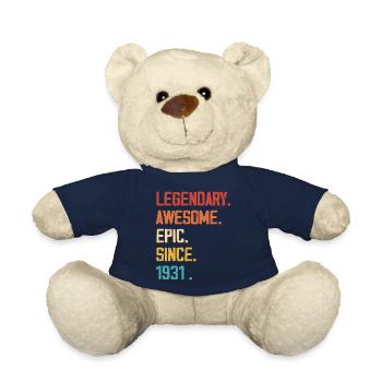 Epic & Legendary born in 1931: 93rd birthday - Teddy Bear - french navy - Front