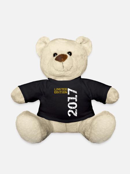 2017 Limited Edition Geburtstag Geschenk Deko - Teddy - Schwarz