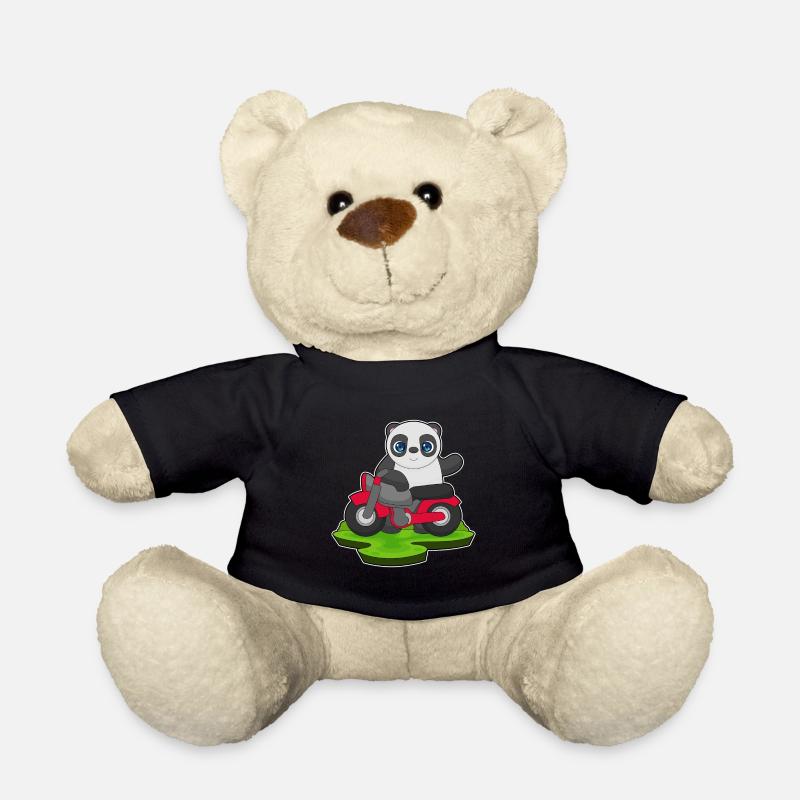 Moto Panda - Nounours - noir