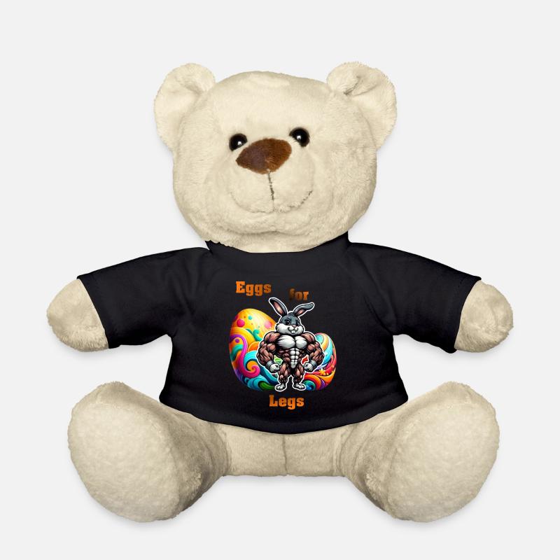 Oeufs pour les cuisses - Nounours - noir