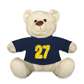 27 Jahre Lustig Käse - Teddy - French Navy - Vorne