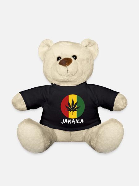 Jamaïque rastafari - Nounours - noir