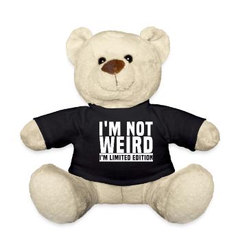 Je ne suis pas Weir I Am Édition limitée - Nounours - noir - Devant