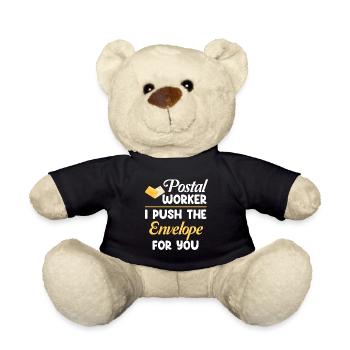 Postangestellter Ich Schiebe Den Umschlag Für Sie - Teddy - Schwarz - Vorne