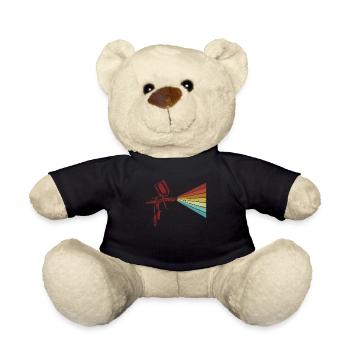 Retro Car Spray Automotive Vehicle Car Painter - Teddy Bear - black - Front