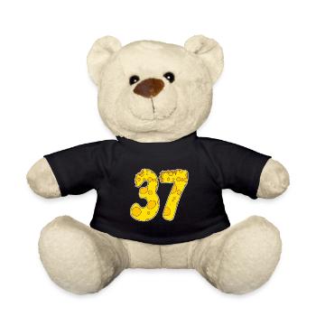 37 years old Lustig Käse - Teddy Bear - black - Front