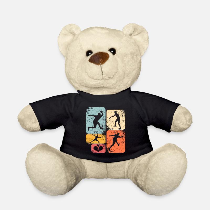 Tischtennis - Teddy - Schwarz