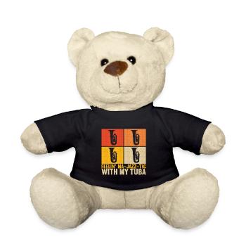 Tuba Tubist - Teddy - Schwarz - Vorne