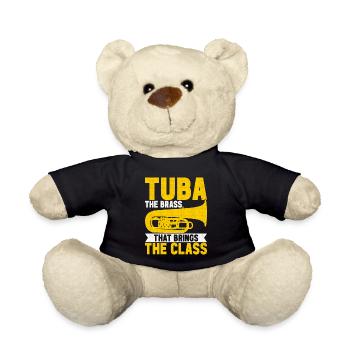 Tuba Tubist - Teddy - Schwarz - Vorne