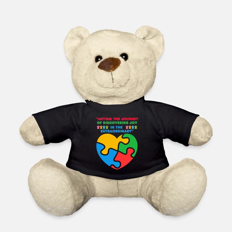 Autism - Teddy Bear - black