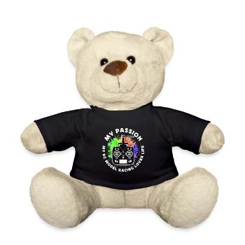 RC Model Racing Lover My Passion My RC Car Racing - Teddy Bear - black - Front