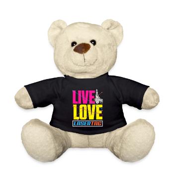 Indoor laser tag party outfit laser tag - Teddy Bear - black - Front