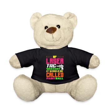 Indoor laser tag party outfit laser tag - Teddy Bear - black - Front