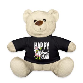 Happy Easter Dinosaur Bunny Costume Kids - Teddy Bear - black - Front
