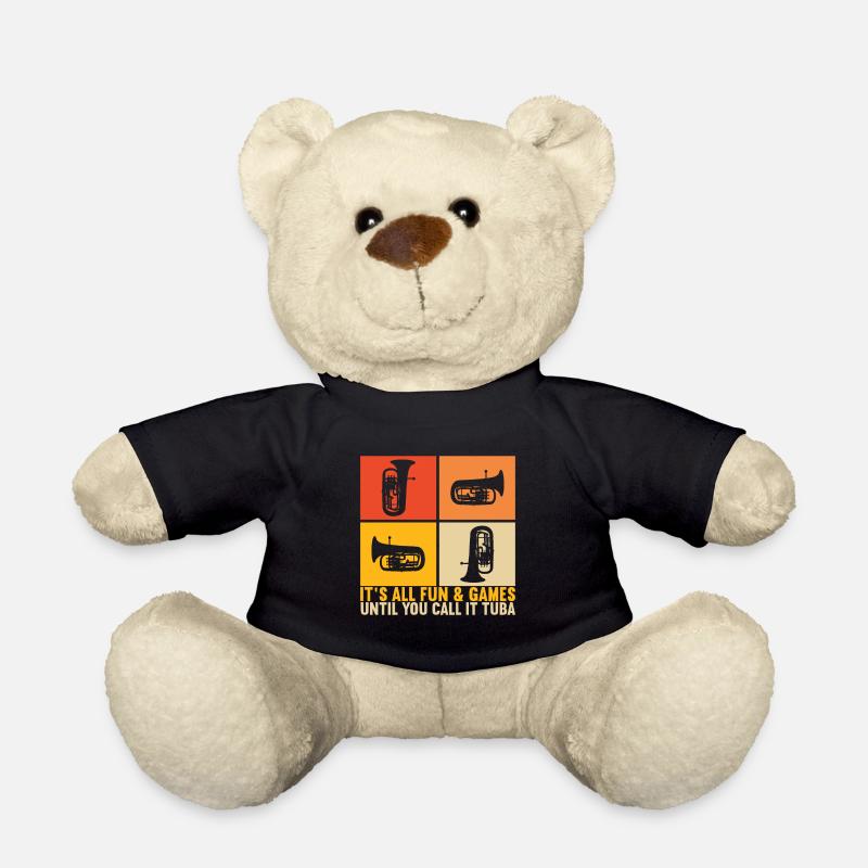 Euphonium Euphoniumspieler - Teddy - Schwarz