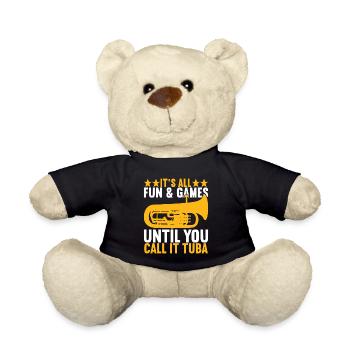 Euphonium Joueur d’euphonium - Nounours - noir - Devant