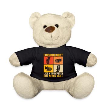 Euphonium Euphoniumspieler - Teddy - Schwarz - Vorne