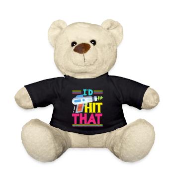 Indoor laser tag party outfit laser tag - Teddy Bear - black - Front