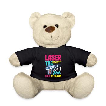 Indoor laser tag party outfit laser tag - Teddy Bear - black - Front