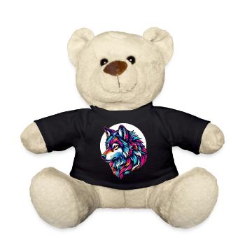 Loup - Nounours - noir - Devant