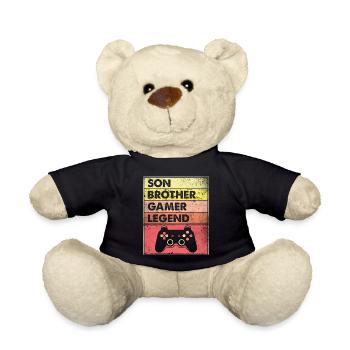 Gaming-Geschenke für Teenager Jungen 8-16 Jahre alt - Teddy - Schwarz - Vorne