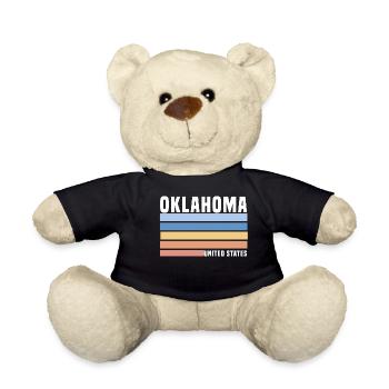 Oklahoma - Teddy Bear - black - Front