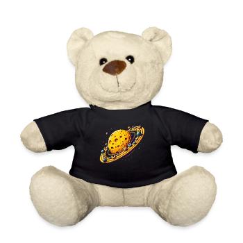 Zone extraterrestre extraterrestre 51 Ufo Space Geek - Nounours - noir - Devant