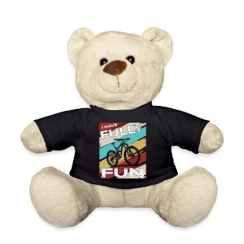 Mountainbike I have fully fun MTB - Teddy Bear - black - Front