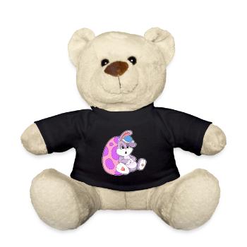 Bunny Easter Relax - Nounours - noir - Devant