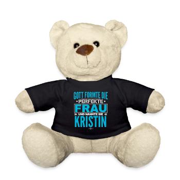 Kristin Name Design - Teddy - Schwarz - Vorne