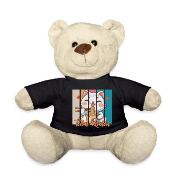 L’équipe Ramen - Nounours - noir - Devant