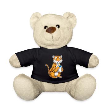 Tiger Babyflasche Milch - Teddy - Schwarz - Vorne