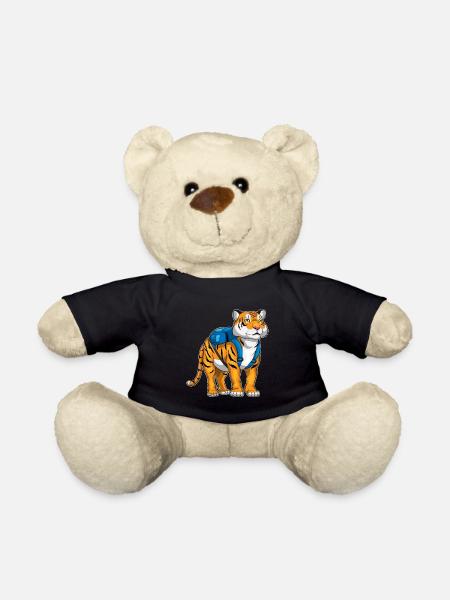 Tiger Schüler Rucksack Schule - Teddy - Schwarz