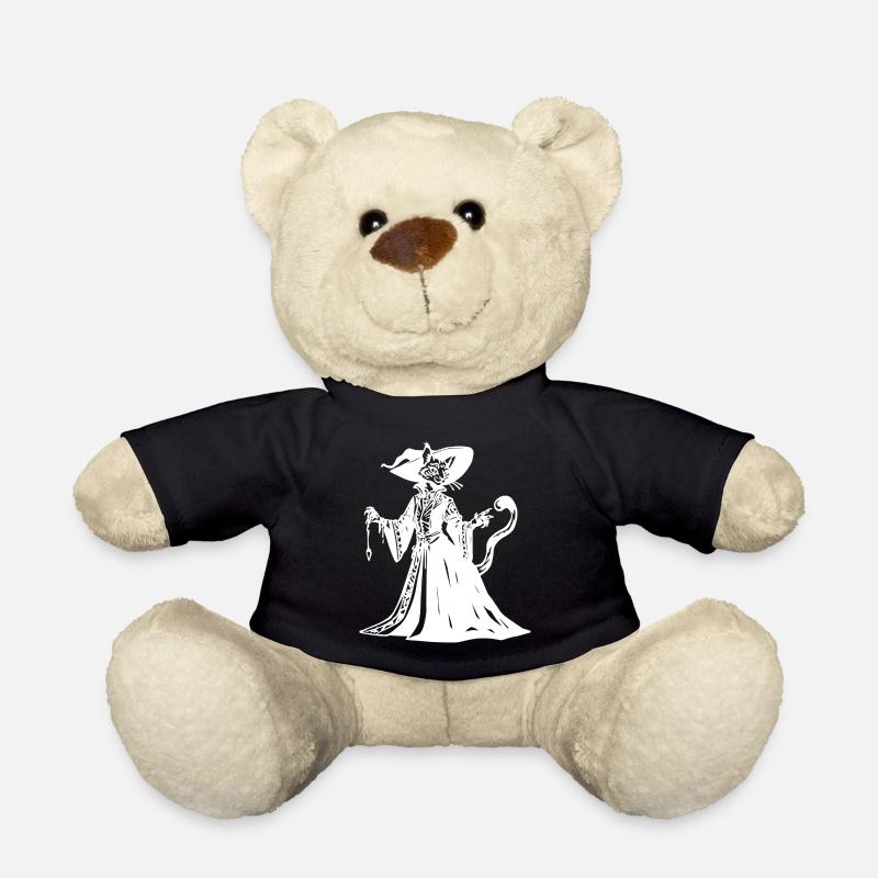 Tabaxi Witch RPG Game - Teddy Bear - black
